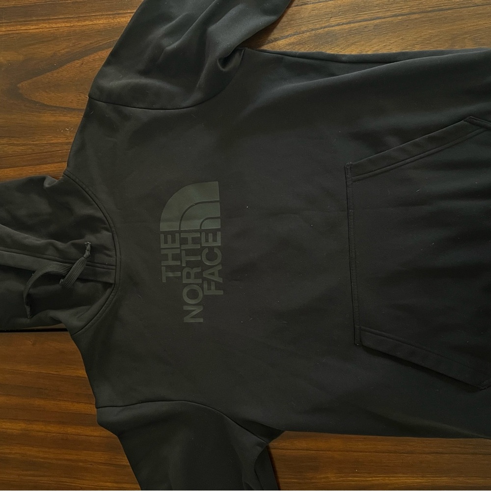 Black The North Face hoodie, like new, size Medium